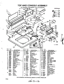 04 - Section parts for Whirlpool Washer LVA5560W1 / from AppliancePartsPros.com