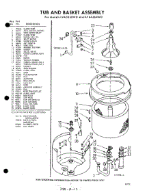 03 - Section parts for Whirlpool Washer LVA5565W0 / from AppliancePartsPros.com