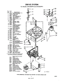 05 - Drive parts for Whirlpool Washer LXA5560W4 / from AppliancePartsPros.com