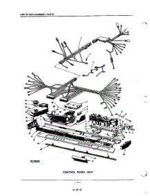 04 - Control Panel parts for Kitchenaid Dishwasher KDS18 / from AppliancePartsPros.com