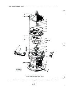 08 - Wash And Drain Pump parts for Kitchenaid Dishwasher KDS18 / from AppliancePartsPros.com