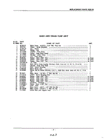 09 - Section parts for Kitchenaid Dishwasher KDS18 / from AppliancePartsPros.com