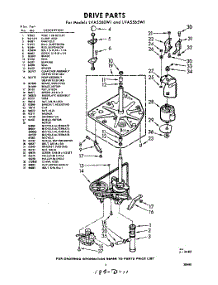 03 - Section parts for Whirlpool Washer LVA5565W1 / from AppliancePartsPros.com