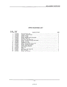 16 - Section parts for Kitchenaid Dishwasher KDS20 / from AppliancePartsPros.com