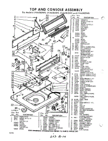 04 - Section parts for Whirlpool Washer LVA6305W0 / from AppliancePartsPros.com