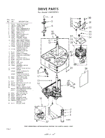 06 - Drive parts for Whirlpool Washer LFB5300W4 / from AppliancePartsPros.com