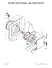 02 - Dryer Front Panel And Door Parts