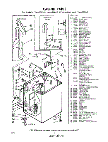 02 - Section parts for Whirlpool Washer LVA6309W0 / from AppliancePartsPros.com