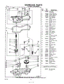 08 - Gear Case parts for Whirlpool Washer LHB5500W1 / from AppliancePartsPros.com