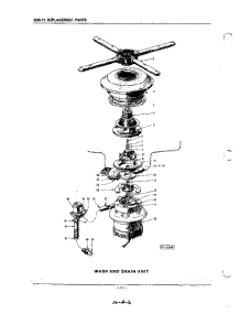 06 - Wash And Drain parts for Kitchenaid Dishwasher KDS37 / from AppliancePartsPros.com