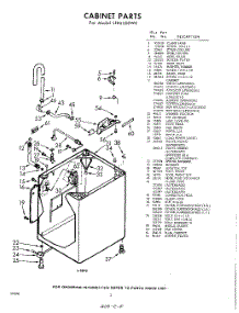 02 - Cabinet parts for Whirlpool Washer LFB5500W0 / from AppliancePartsPros.com