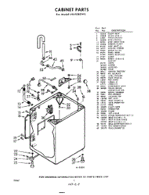 02 - Section parts for Whirlpool Washer LXA5580W0 / from AppliancePartsPros.com