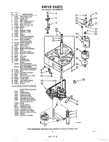 03 - Section parts for Whirlpool Washer LXA5580W0 / from AppliancePartsPros.com