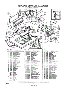 04 - Section parts for Whirlpool Washer LXA5580W0 / from AppliancePartsPros.com