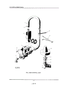10 - Fill And Overfill parts for Kitchenaid Dishwasher KDS39 / from AppliancePartsPros.com