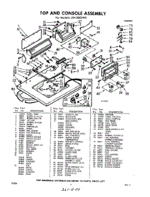 04 - Section parts for Whirlpool Washer LXA5800W0 / from AppliancePartsPros.com