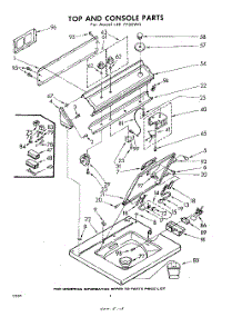 04 - Top And Console parts for Whirlpool Washer LFB7700W0 / from AppliancePartsPros.com