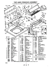 04 - Section parts for Whirlpool Washer LVA6405W0 / from AppliancePartsPros.com