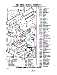04 - Section parts for Whirlpool Washer LWA6405W0 / from AppliancePartsPros.com