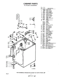 02 - Section parts for Whirlpool Washer LXA5800W1 / from AppliancePartsPros.com