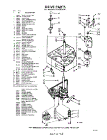 03 - Section parts for Whirlpool Washer LXA5800W1 / from AppliancePartsPros.com