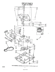 06 - Drive parts for Whirlpool Washer LHC4600W1 / from AppliancePartsPros.com