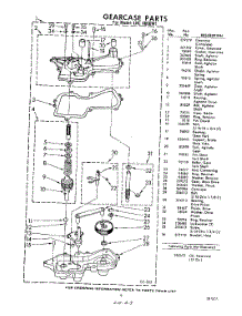 09 - Gear Case parts for Whirlpool Washer LHC4600W1 / from AppliancePartsPros.com