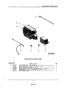 03 - Timer And Electrical parts for Kitchenaid Dishwasher KDS57A / from AppliancePartsPros.com