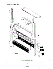 15 - Trim And Channel parts for Kitchenaid Dishwasher KDS57A / from AppliancePartsPros.com