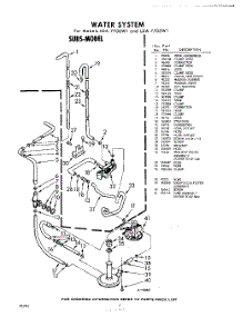 06 - Water System parts for Whirlpool Washer LDA7705W1 / from AppliancePartsPros.com