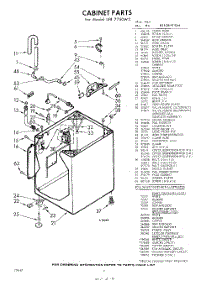 02 - Cabinet parts for Whirlpool Washer LFB7750W3 / from AppliancePartsPros.com