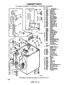 02 - Section parts for Whirlpool Washer LVA6409W1 / from AppliancePartsPros.com