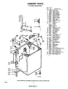 02 - Section parts for Whirlpool Washer LXA5810W0 / from AppliancePartsPros.com