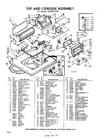 04 - Section parts for Whirlpool Washer LXA5810W0 / from AppliancePartsPros.com