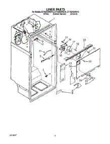 02 - Liner parts for Whirlpool Refrigerator ET18ZKXWG10 / from AppliancePartsPros.com