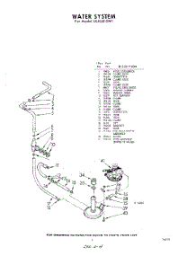 05 - Water System parts for Whirlpool Washer LXA5810W1 / from AppliancePartsPros.com