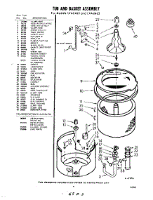 03 - Section parts for Whirlpool Washer LVA6465W0 / from AppliancePartsPros.com