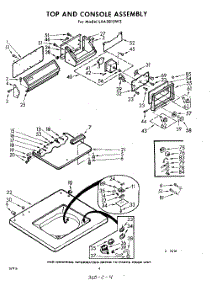 04 - Top And Console parts for Whirlpool Washer LXA5810W2 / from AppliancePartsPros.com