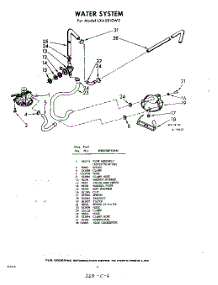 06 - Water Assembly parts for Whirlpool Washer LXA5810W2 / from AppliancePartsPros.com