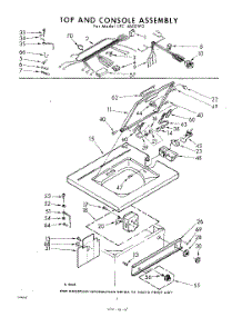 04 - Top And Console parts for Whirlpool Washer LFC4600W0 / from AppliancePartsPros.com