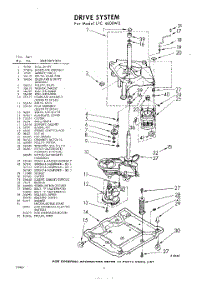 06 - Drive parts for Whirlpool Washer LFC4600W0 / from AppliancePartsPros.com