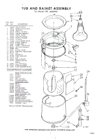 07 - Tub And Basket parts for Whirlpool Washer LFC4600W0 / from AppliancePartsPros.com