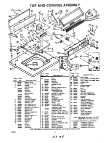 04 - Section parts for Whirlpool Washer LVA6600W0 / from AppliancePartsPros.com