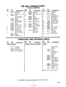 03 - Literature And Optional parts for Whirlpool Dryer LG6681XKW0 / from AppliancePartsPros.com