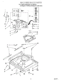 05 - Machine Base parts for Whirlpool Washer LSL9244EQ0 / from AppliancePartsPros.com