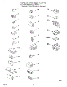 06 - Wiring Harness parts for Whirlpool Washer LSL9244EQ0 / from AppliancePartsPros.com