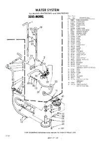 06 - Water System parts for Whirlpool Washer LDA7805W0 / from AppliancePartsPros.com