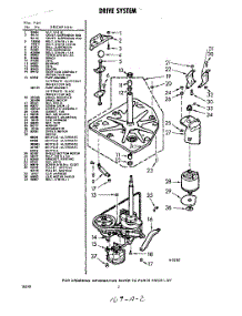02 - Section parts for Whirlpool Washer LVA6604W0 / from AppliancePartsPros.com