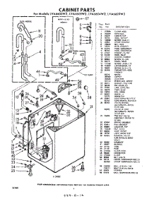 02 - Section parts for Whirlpool Washer LVA6604W2 / from AppliancePartsPros.com