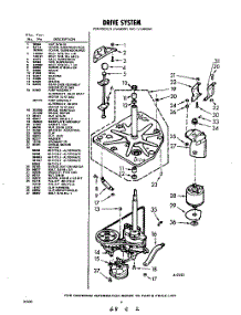 02 - Section parts for Whirlpool Washer LVA6605W1 / from AppliancePartsPros.com
